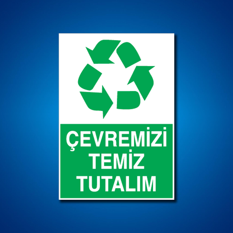 Geri Dönüşüm İş Güvenliği Etiketleri