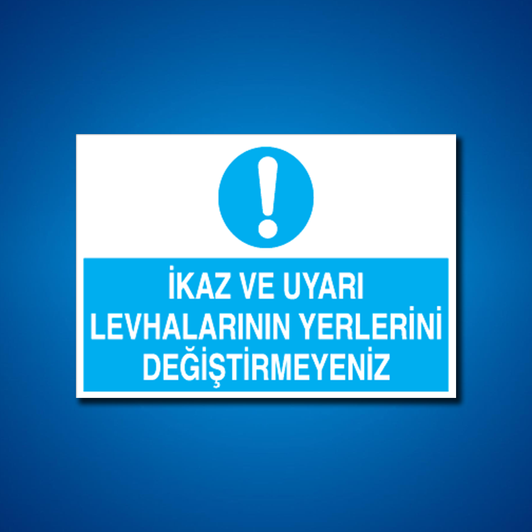 İş Güvenliği Etiketleri