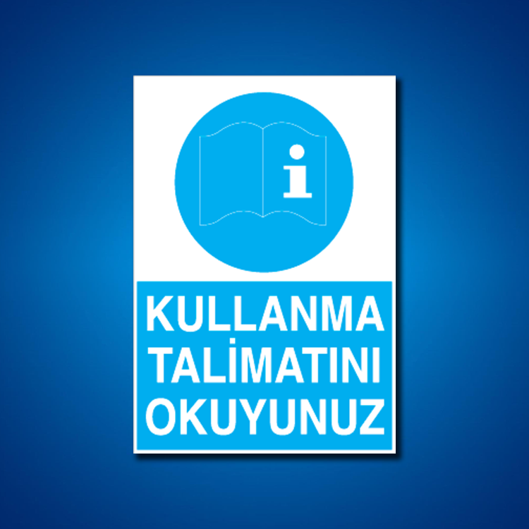 Makine İş Güvenliği Etiketleri