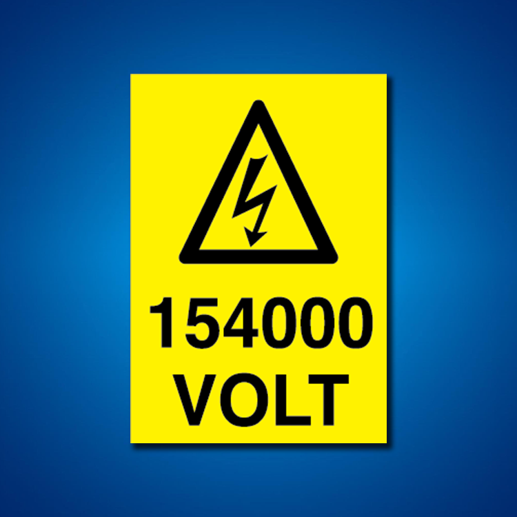 Voltaj İş Güvenliği Etiketleri