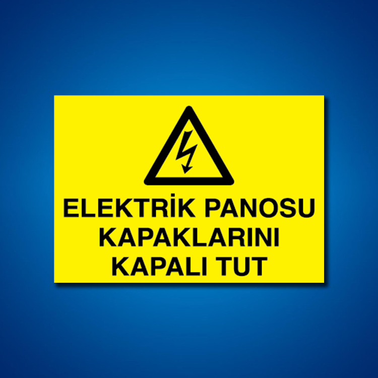 Pano İş Güvenliği Etiketleri