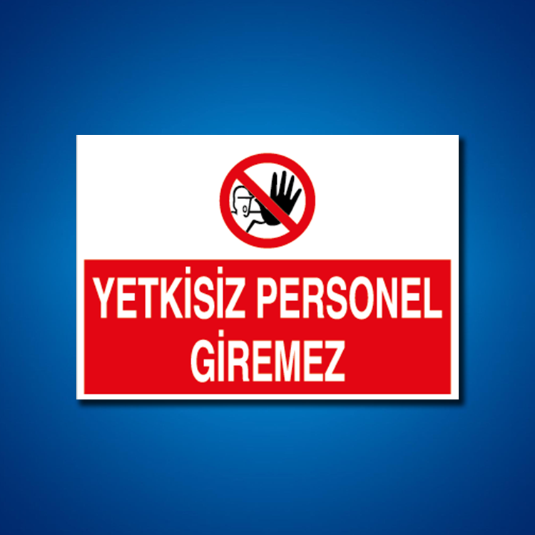 Giriş-Çıkış İş Güvenliği Etiketleri