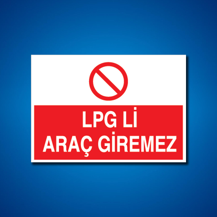 Doğal Gaz İş Güvenliği Etiketleri