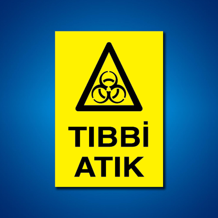 Tıbbi Atık İş Güvenliği Etiketleri