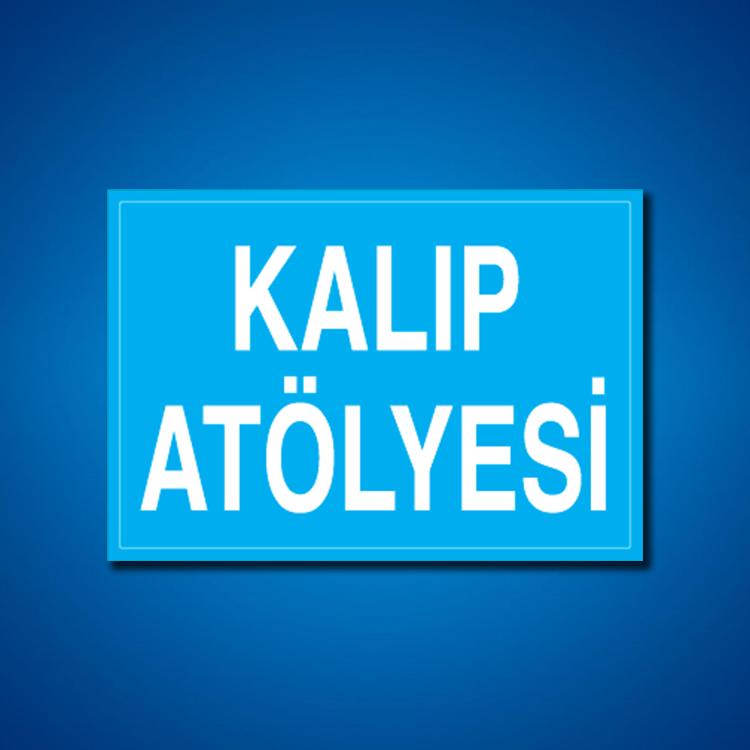 Atölye İş Güvenliği Etiketleri