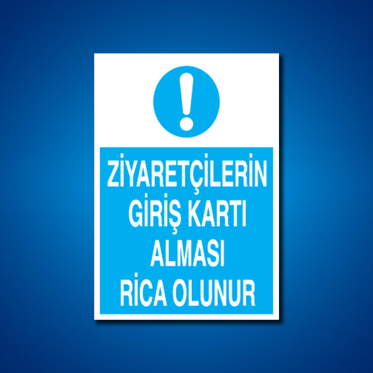 İşyeri Fabrika İş Güvenliği Etiketleri