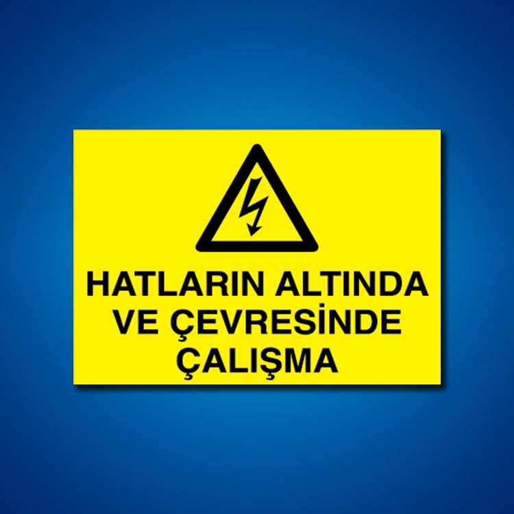 Elektrik İş Güvenliği Etiketleri