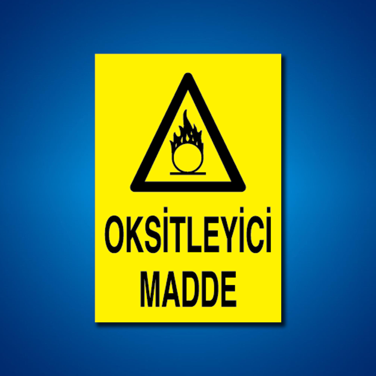 Tehlileli Madde-Ortam İş Güvenliği Etiketleri