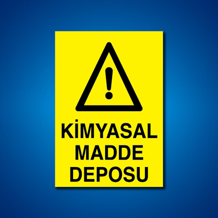 Kimyasal Maddeler İş Güvenliği Etiketleri