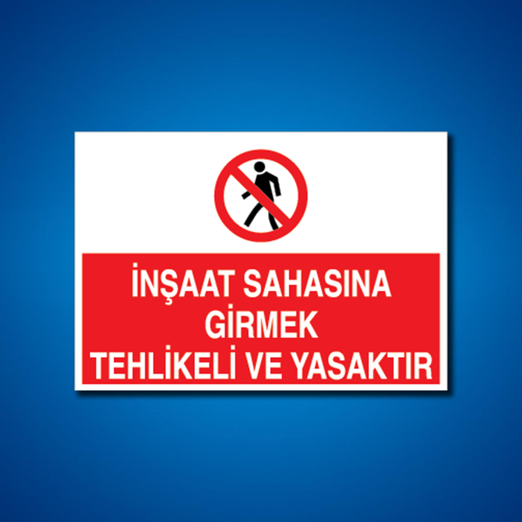 İnşaat İş Güvenliği Etiketleri