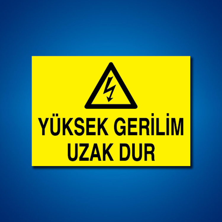 Elektrik İş Güvenliği Etiketleri