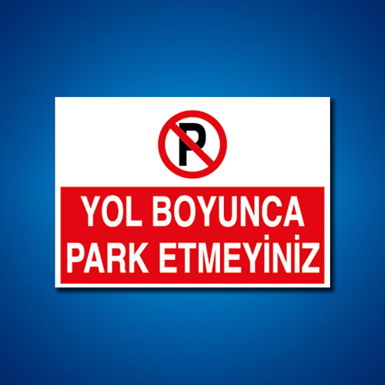 Park İş Güvenliği Etiketleri