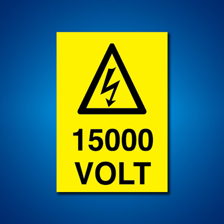 Voltaj İş Güvenliği Etiketleri