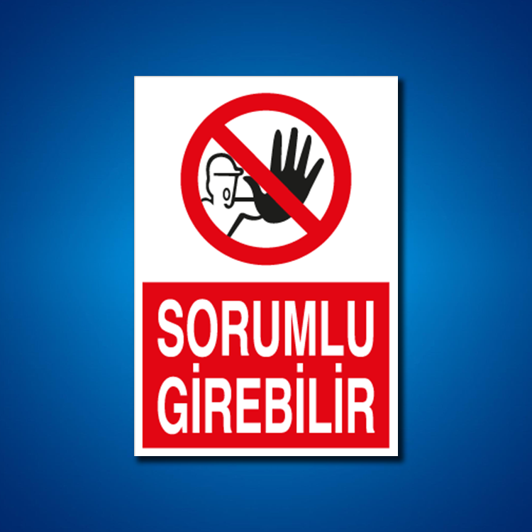 Giriş-Çıkış İş Güvenliği Etiketleri