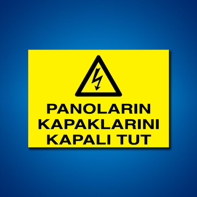 Pano İş Güvenliği Etiketleri