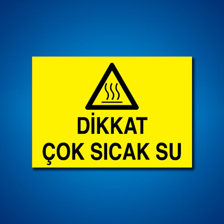 Hava-Su-Isı İş Güvenliği Etiketleri