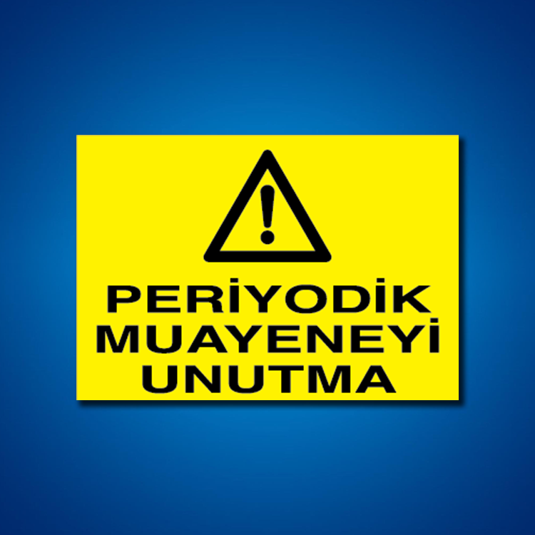 Bakım Arıza Ayar Ve Yağlama Etiketleri