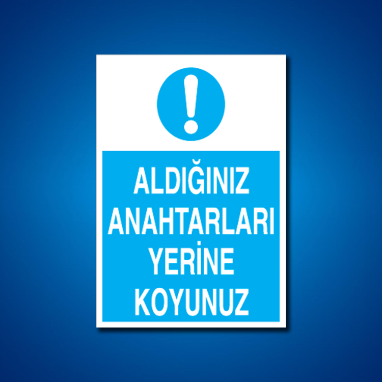 Alet-Tezgah-Malzeme Etiketleri