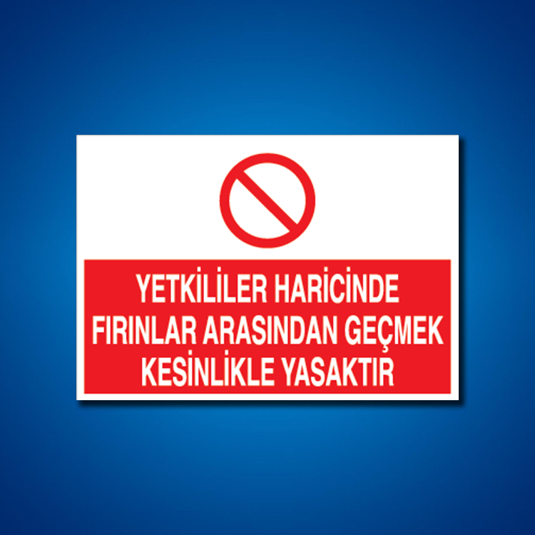 Ocak-Haddehane-Döküm İş Güvenliği Etiketleri