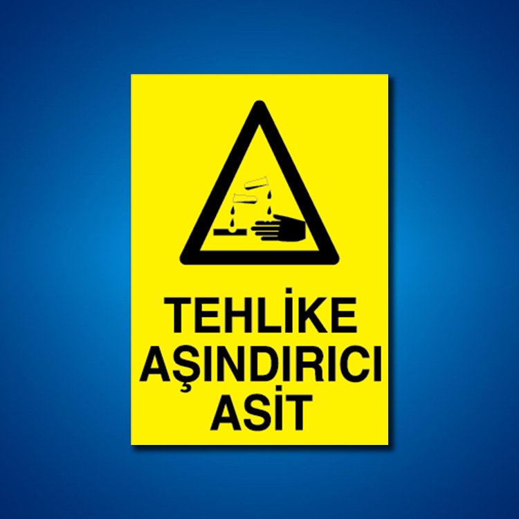 Kimyasal Maddeler İş Güvenliği Etiketleri