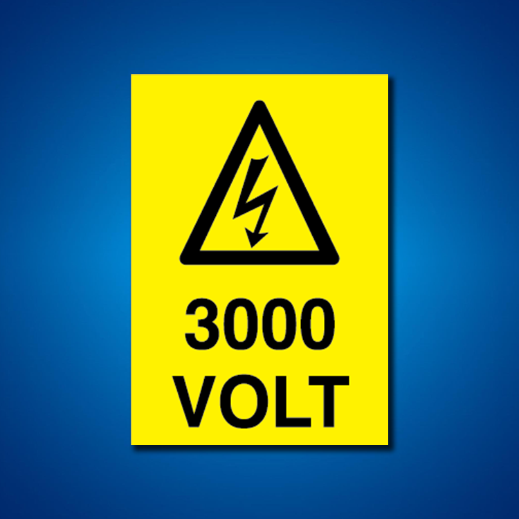 Voltaj İş Güvenliği Etiketleri