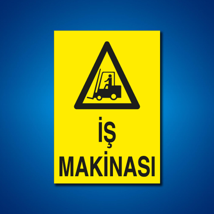 Forklift İş Güvenliği Etiketleri