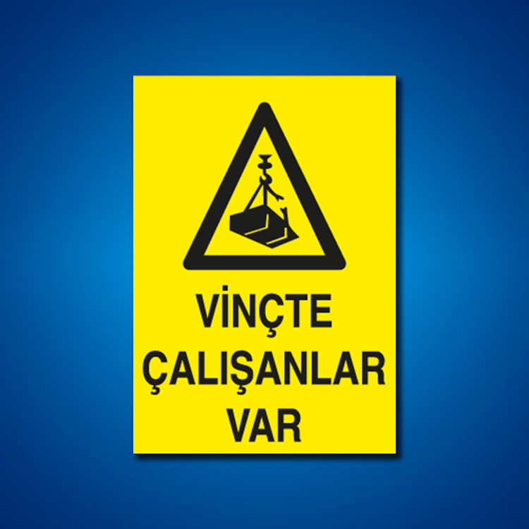 Vinç İş Güvenliği Etiketleri