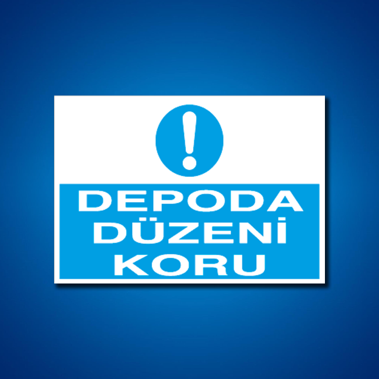 İstif-Raf-Depo İş Güvenliği Etiketleri