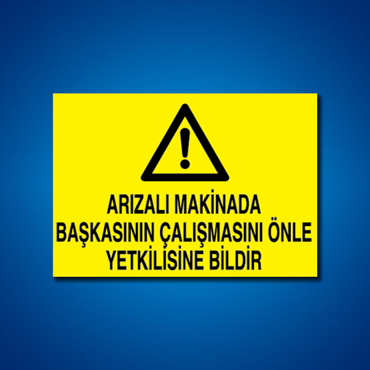 Bakım Arıza Ayar Ve Yağlama Etiketleri