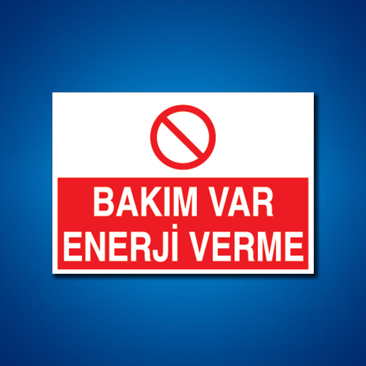Elektrik İş Güvenliği Etiketleri