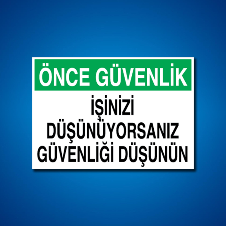 İş Güvenliği Etiketleri
