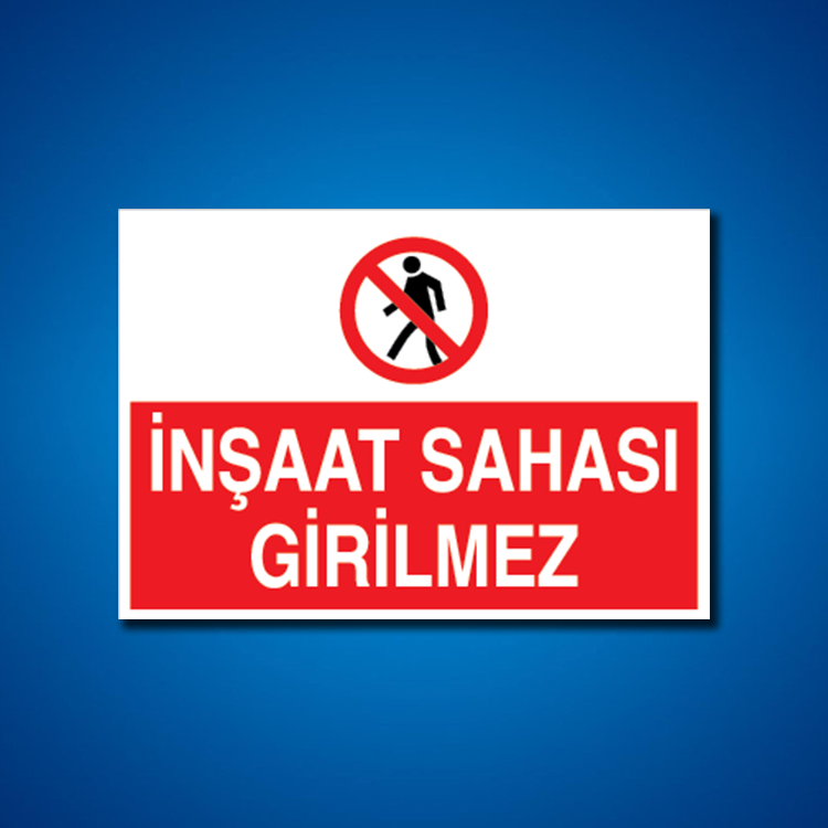 İnşaat İş Güvenliği Etiketleri
