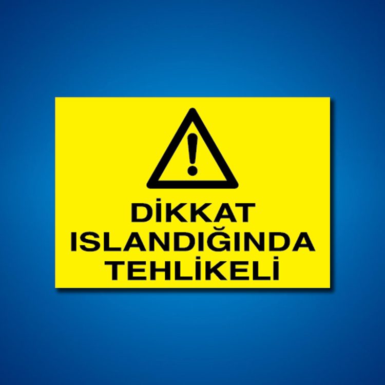 Tehlileli Madde-Ortam İş Güvenliği Etiketleri