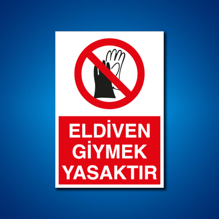 El Koruma İş Güvenliği Etiketleri