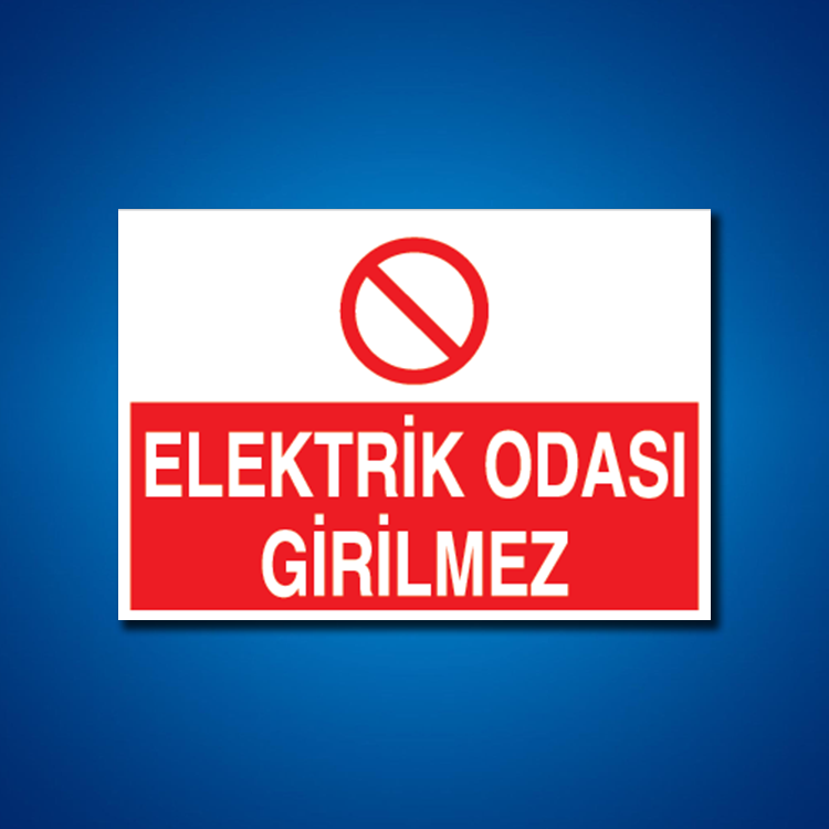 Elektrik İş Güvenliği Etiketleri