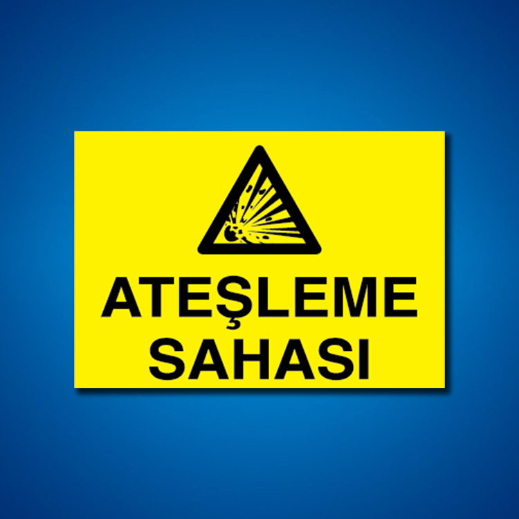 Patlayıcı Maddeler İş Güvenliği Etiketleri