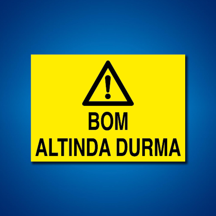 Vinç İş Güvenliği Etiketleri