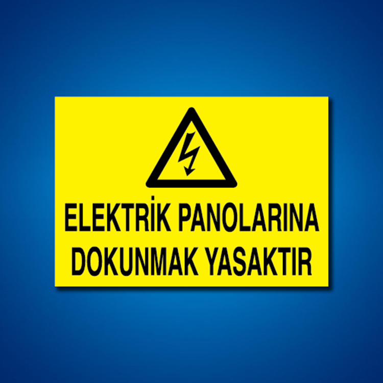 Pano İş Güvenliği Etiketleri