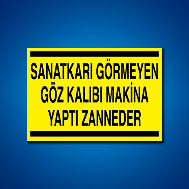 Torna-Planya-Freze-Cnc İş Güvenliği Etiketleri