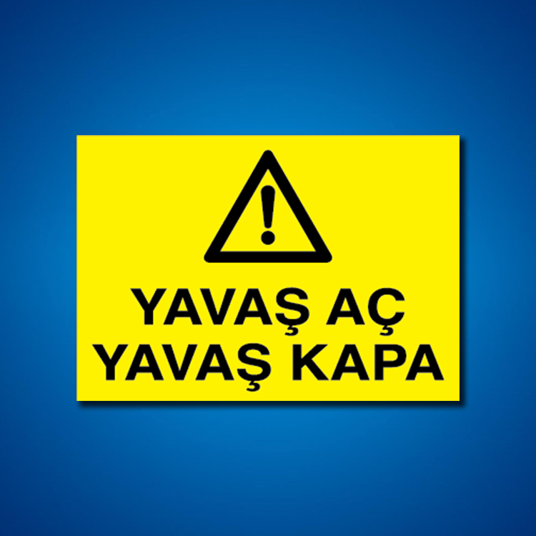 Buhar Basınç İş Güvenliği Etiketleri