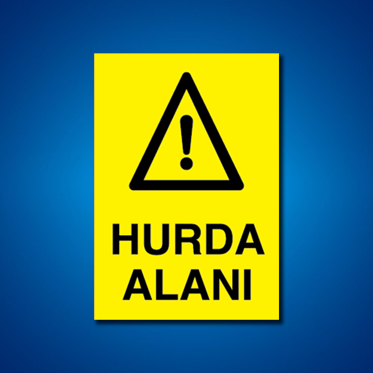 Hurda İş Güvenliği Etiketleri