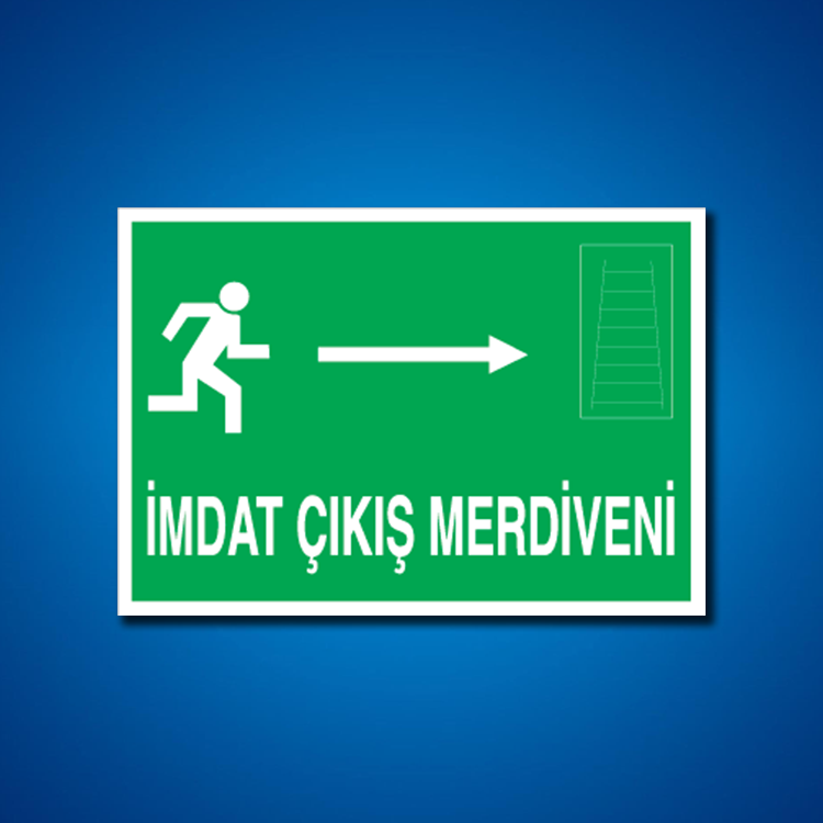 Yangın Çıkışı Etiketleri