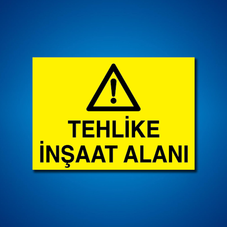 İnşaat İş Güvenliği Etiketleri