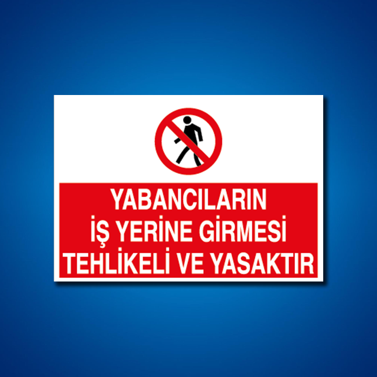 Giriş-Çıkış İş Güvenliği Etiketleri