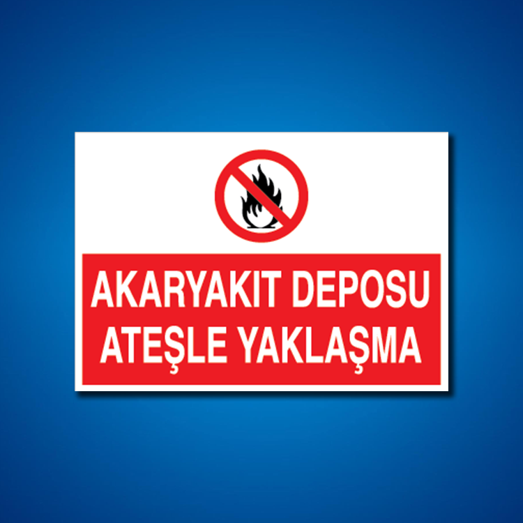 Ateş Ve Alev Uyarı İşaretleri