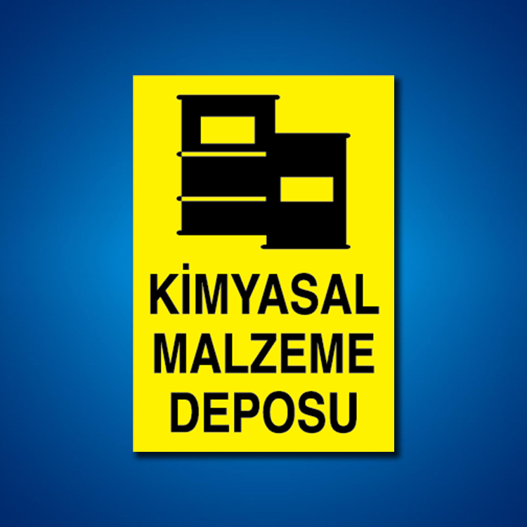 Kimyasal Maddeler İş Güvenliği Etiketleri