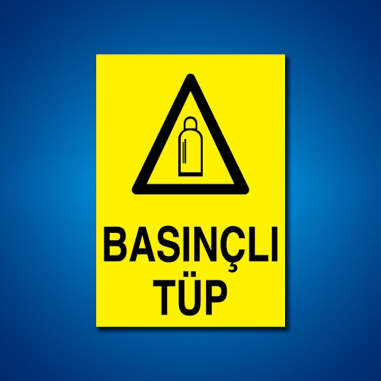 Tüpler İş Güvenliği Etiketi
