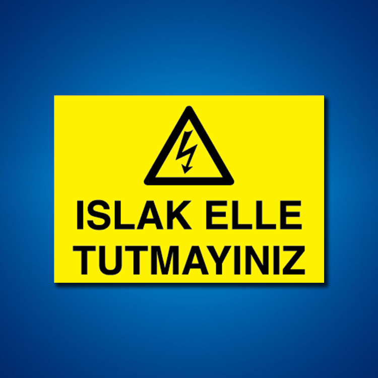 Elektrik İş Güvenliği Etiketleri