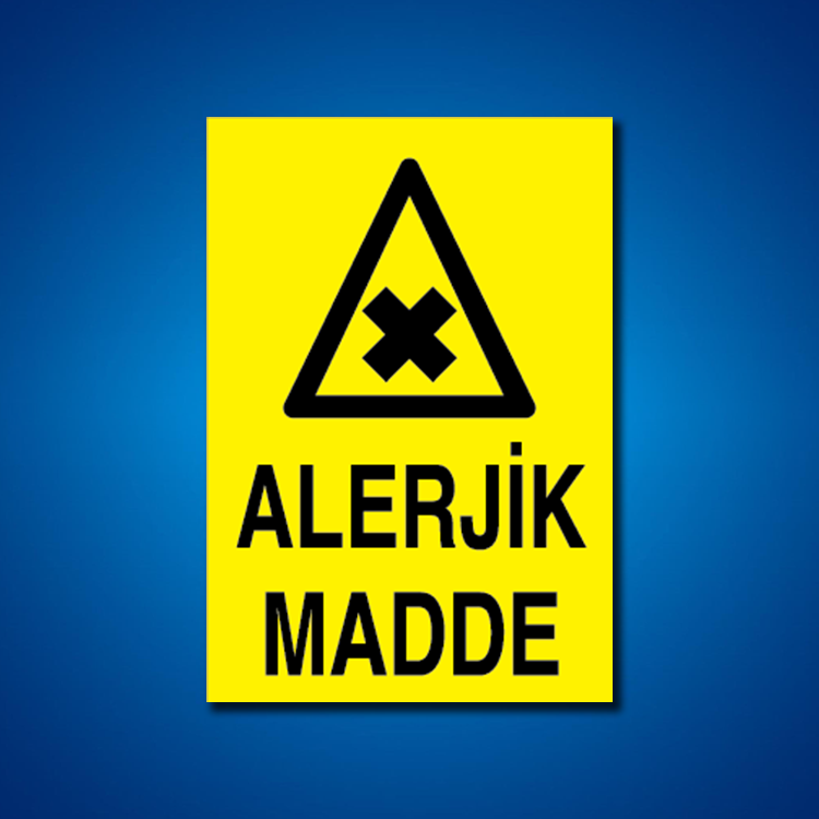 Tehlileli Madde-Ortam İş Güvenliği Etiketleri
