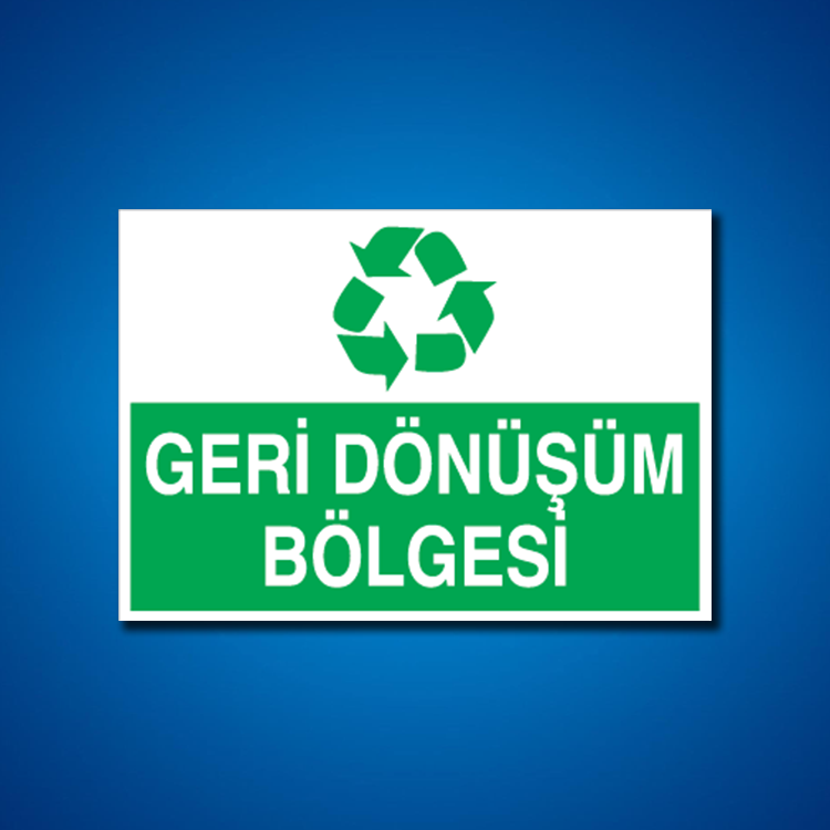 Geri Dönüşüm İş Güvenliği Etiketleri